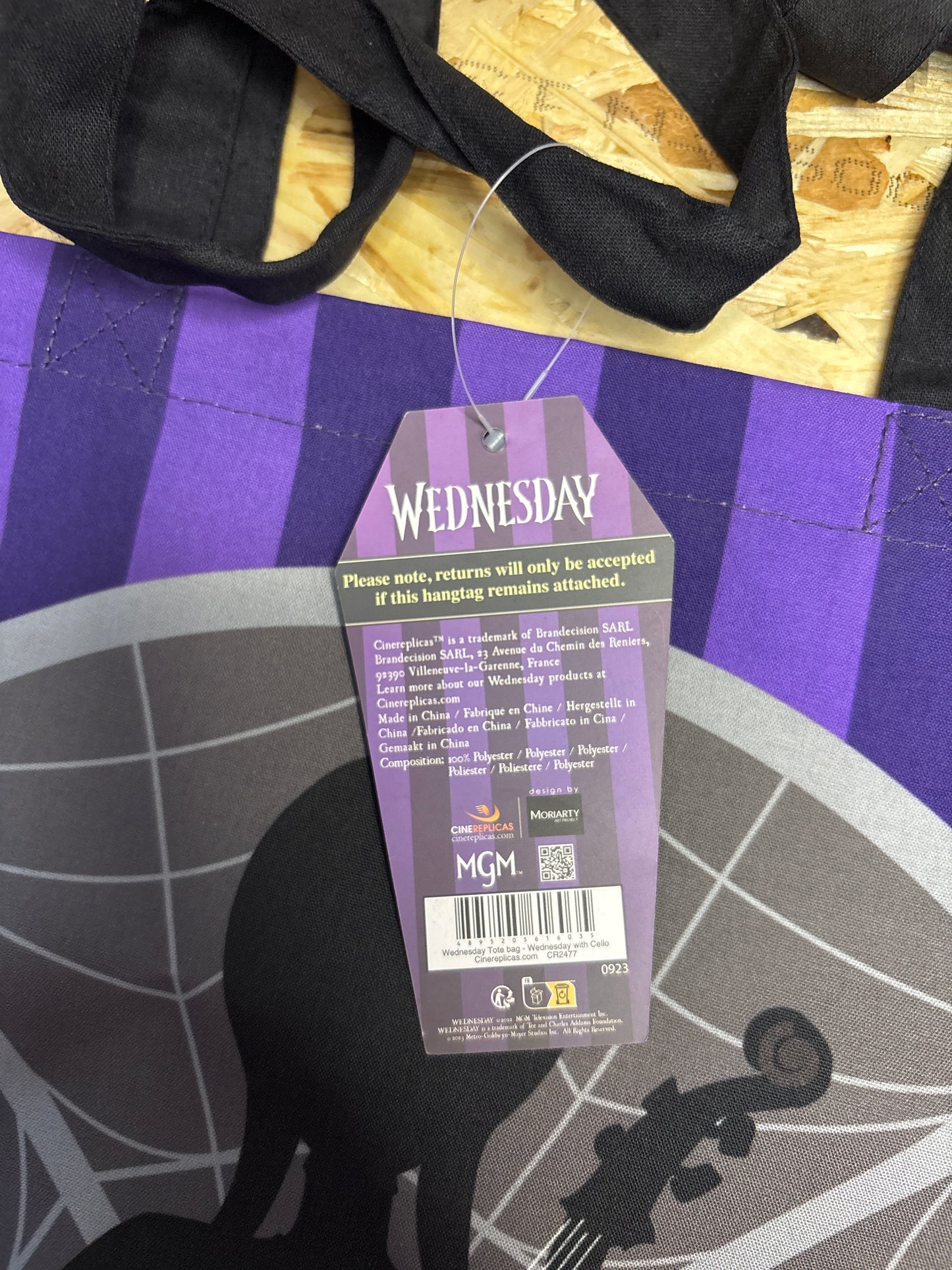 Borsa Tote Bag Goth Violin – Shopper Fantasy Viola
