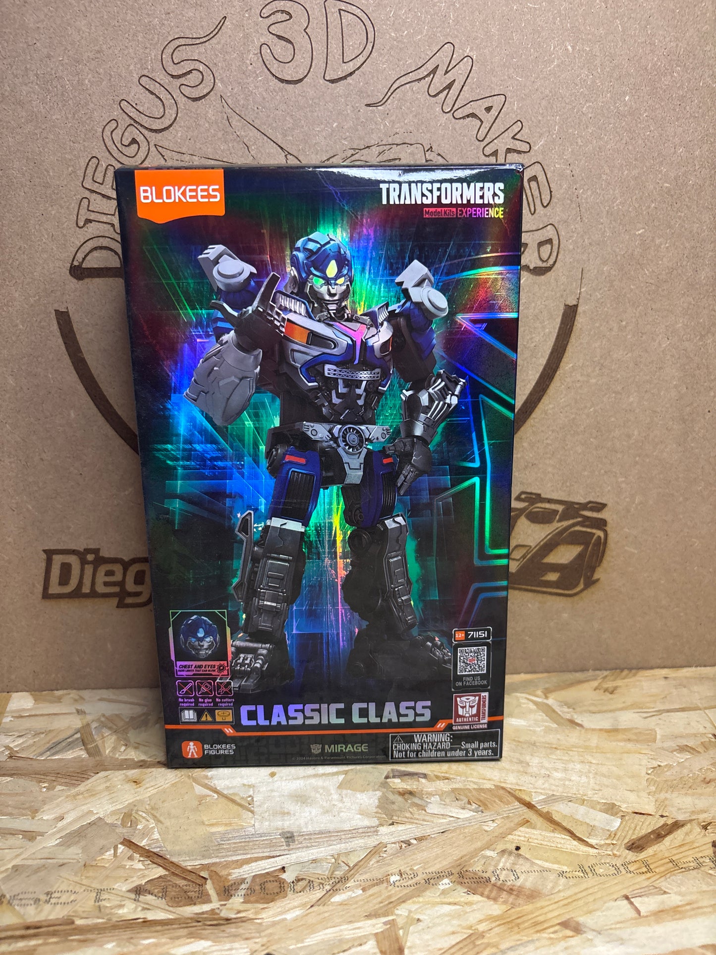 Blokees Transformers Mirage Classic Class – Cod. 71151