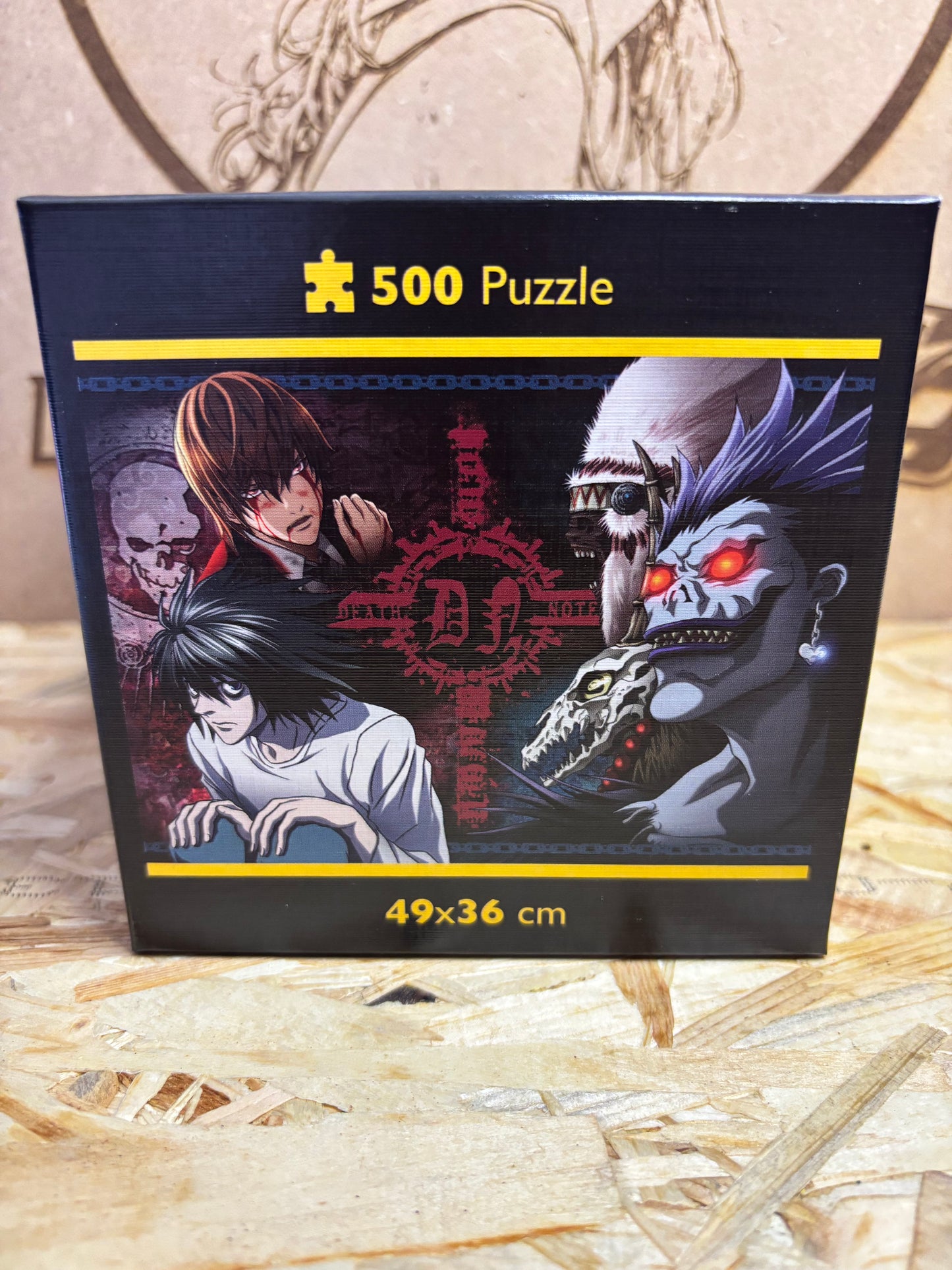 Puzzle Anime Death Note 500 Pezzi – Clementoni Anime Collection cod356096