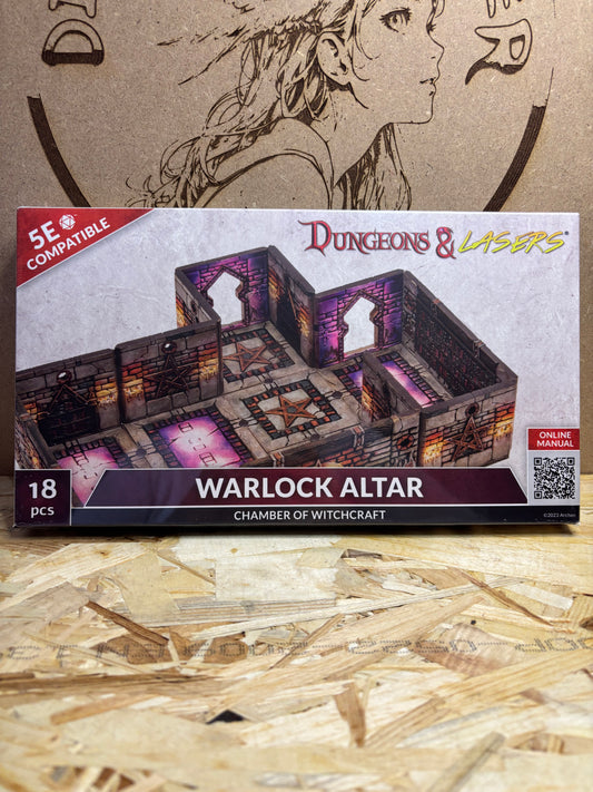 Dungeons & Lasers Warlock Altar Chamber of Witchcraft – Set Scenografia 5E cod 673734