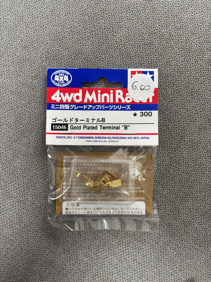 Tamiya 15046 – Contatti Placcati Oro “B” per Mini 4WD