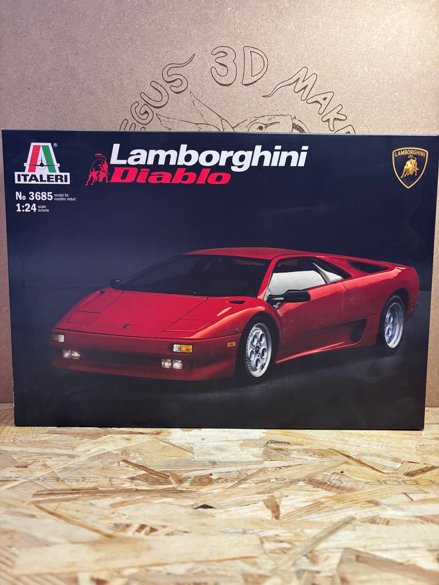 Italeri Lamborghini Diablo 1:24 Model Kit No.3685