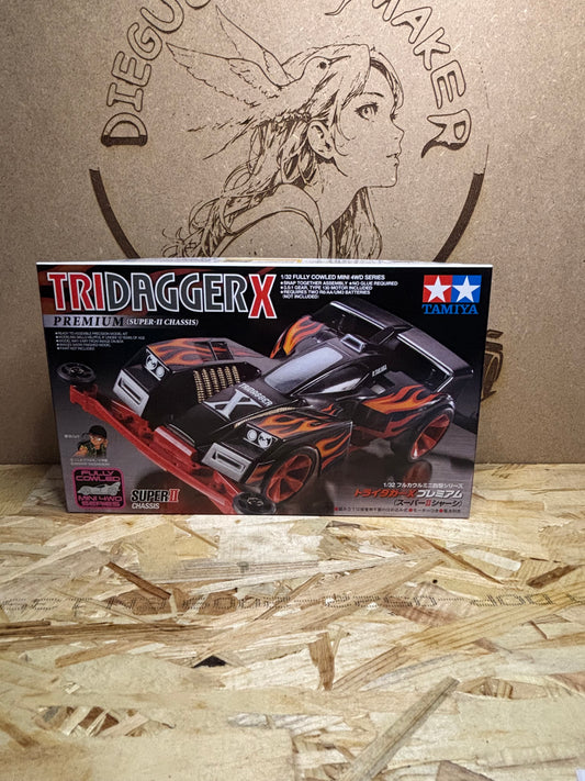 Tamiya TriDagger X Premium – Mini 4WD Super-II TA 19433