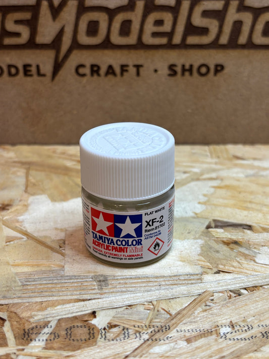 Tamiya Color XF-2 Flat White – Acrilico Opaco XF 2 10ml