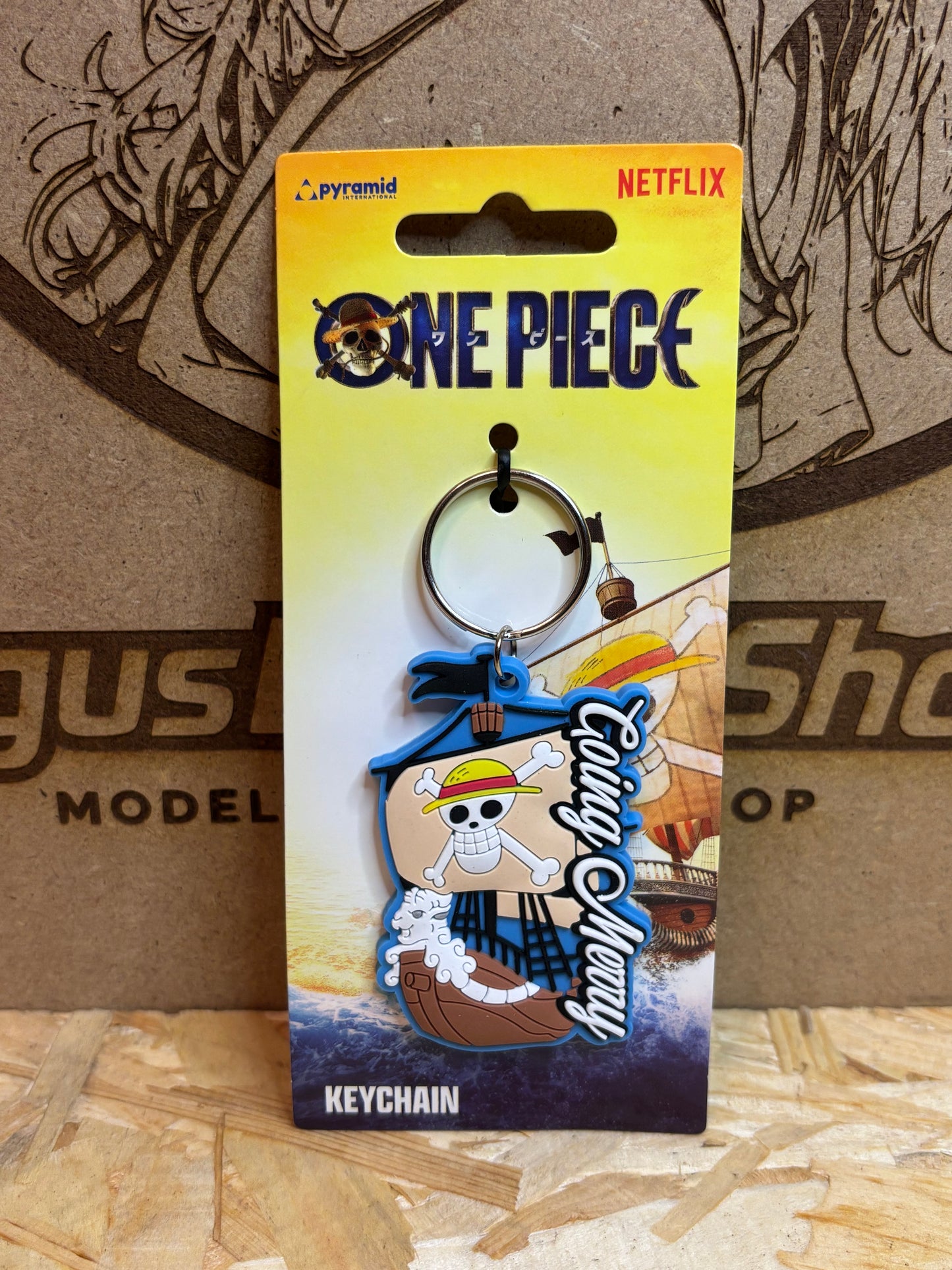 Portachiavi One Piece Luffy Jolly Roger – Keychain