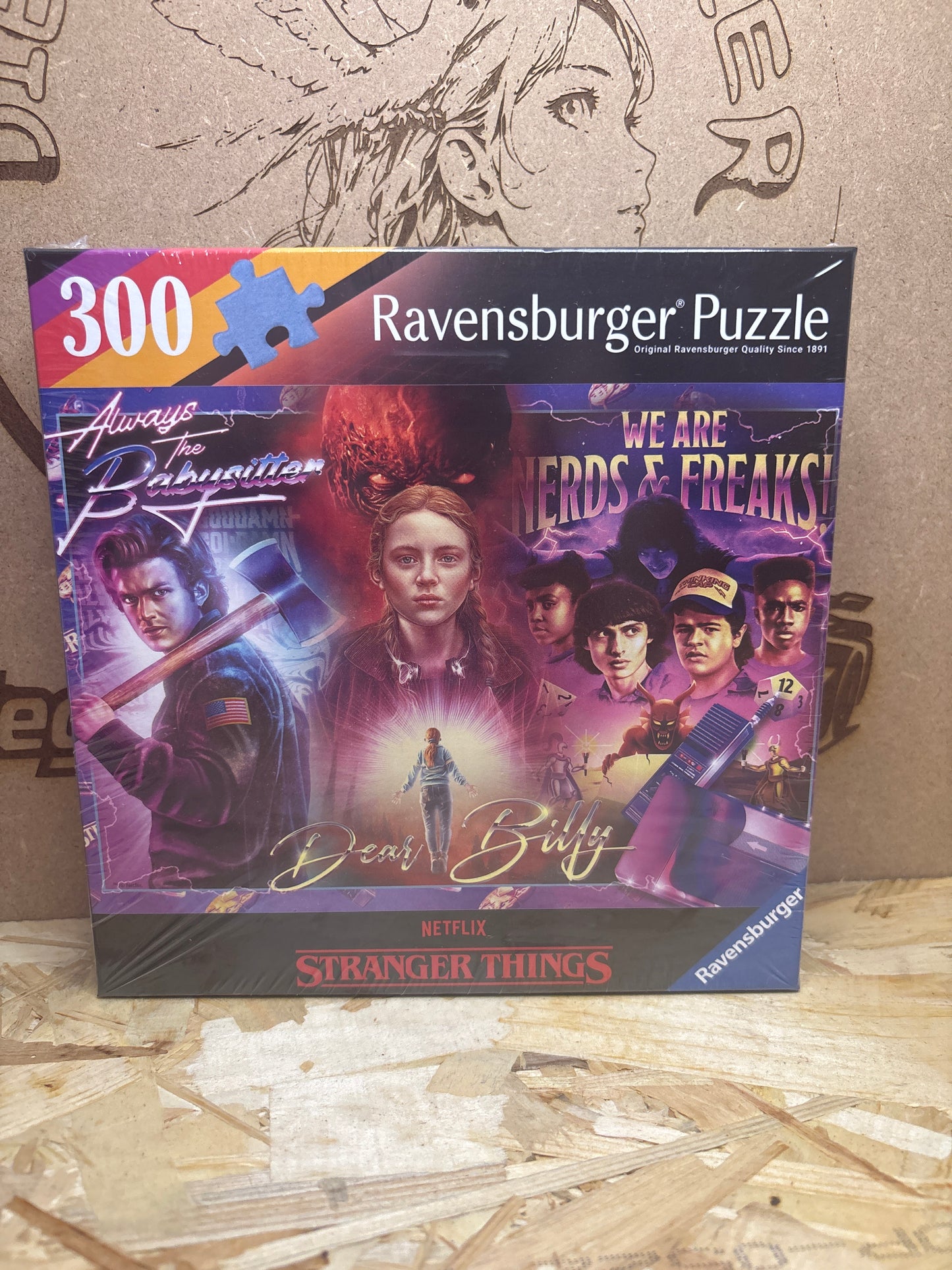 Ravensburger Puzzle Stranger Things Dear Billy 300 Pezzi – Cod. 2269
