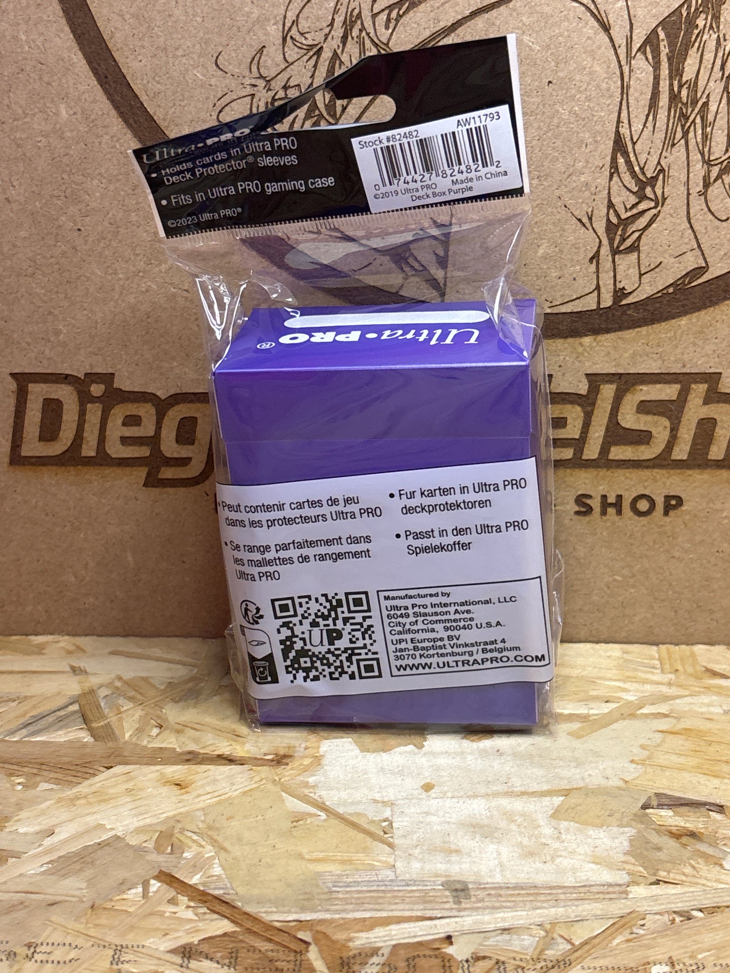 Ultra Pro Deck Box 80+ Purple – Cod. 4822