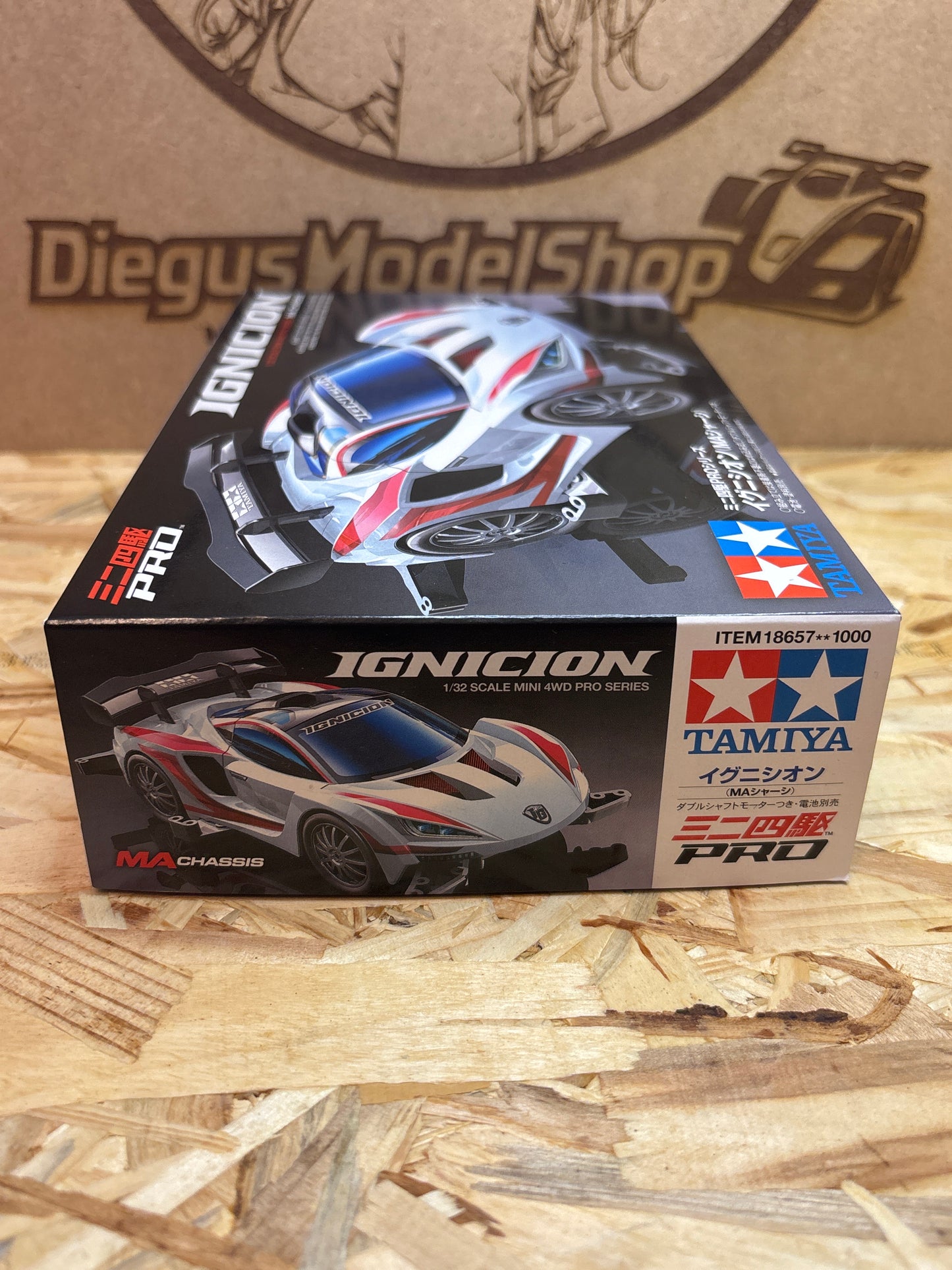 Tamiya Ignicion MA Chassis Mini 4WD PRO 
 18657