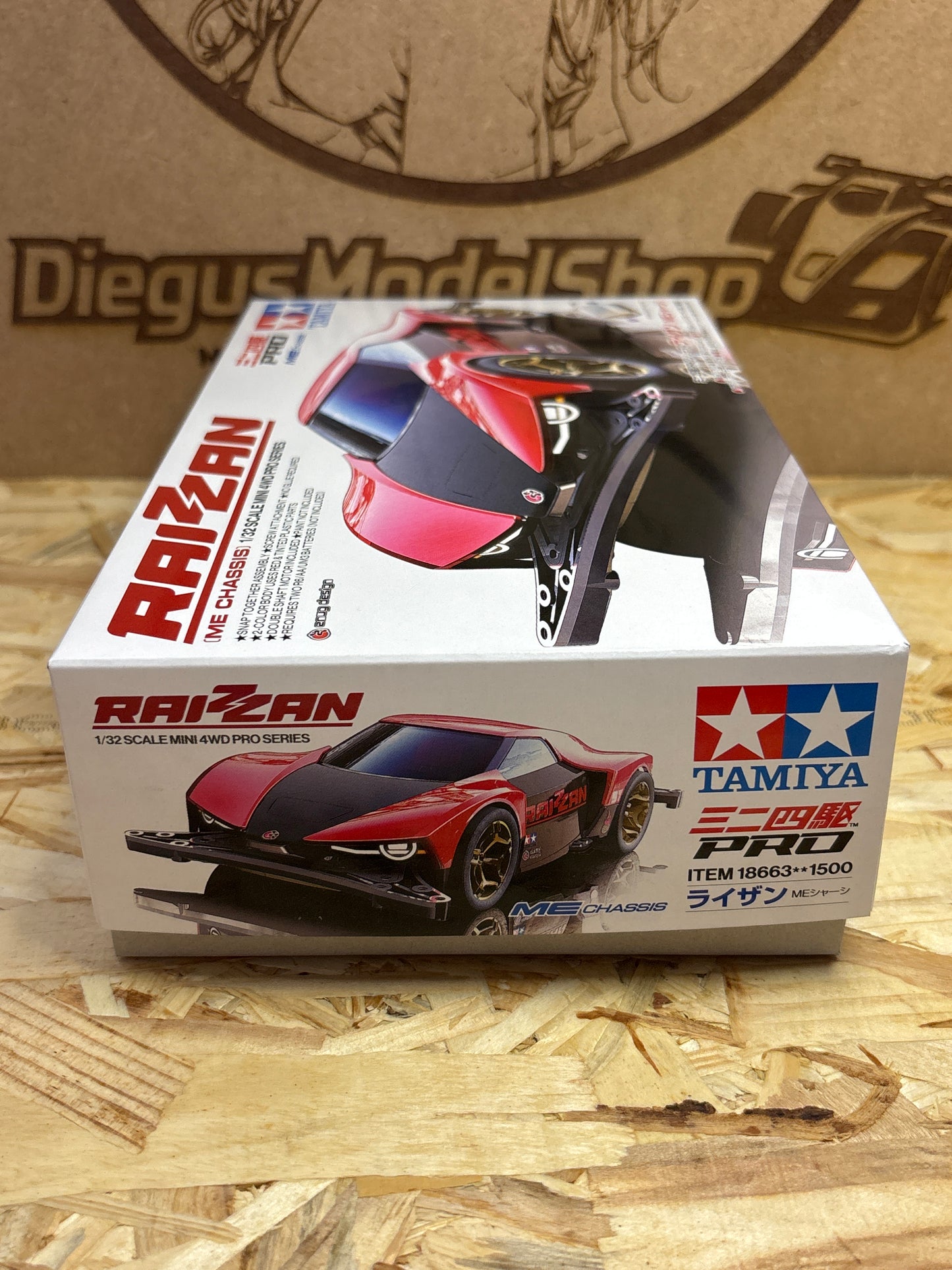 Tamiya Raizan ME Chassis Mini 4WD PRO – Cod. 18663