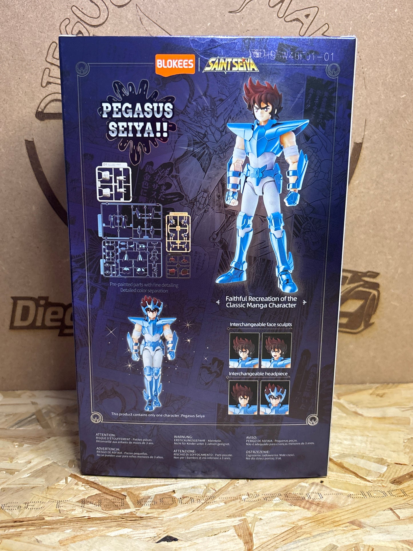 Blokees Saint Seiya Pegasus Seiya Champion Class – Cod. 75005