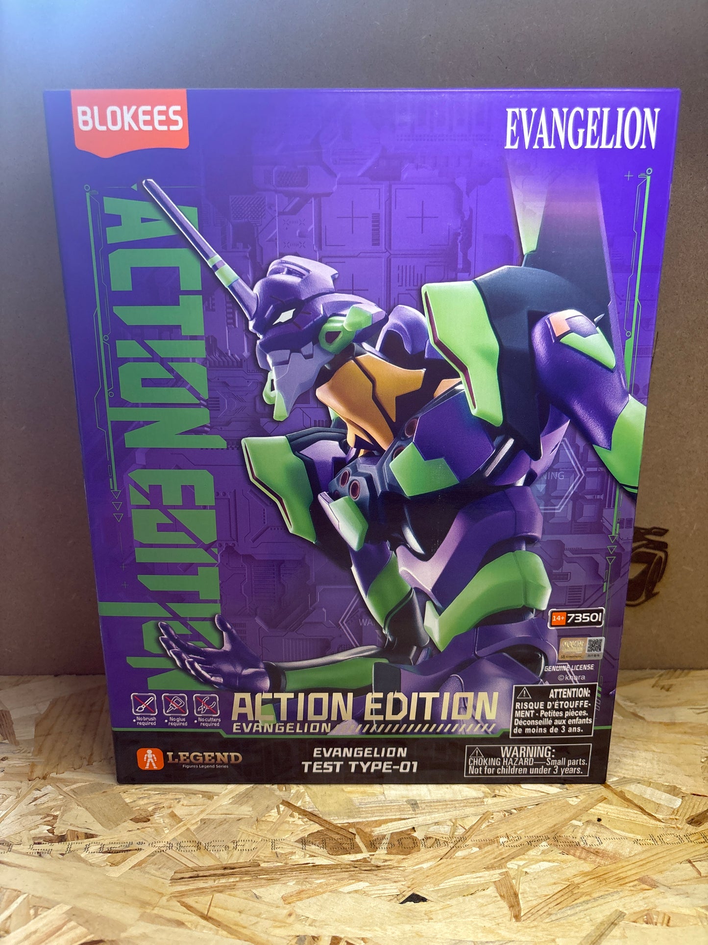 Blokees Evangelion Test Type-01 Action Edition – Cod. 73501
