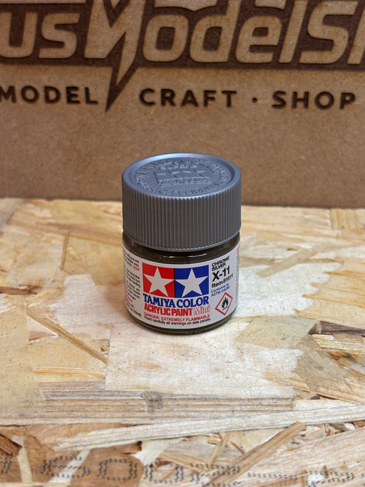 Tamiya Color X-11 Chrome Silver