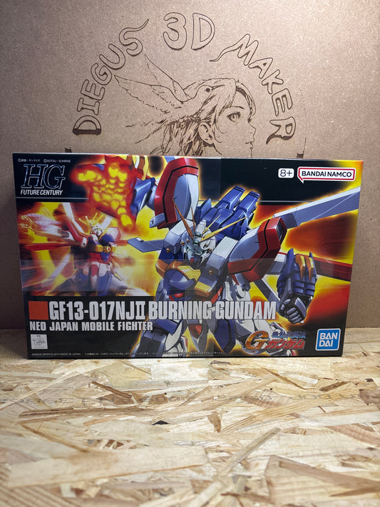 HG FC GF13-017NJII Burning Gundam 1/144 – Bandai Gunpla 5058265