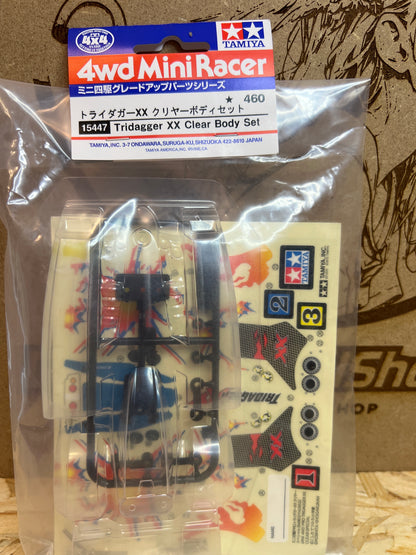 Tamiya 15447 – Carrozzeria Trasparente TriDagger XX – Mini 4WD