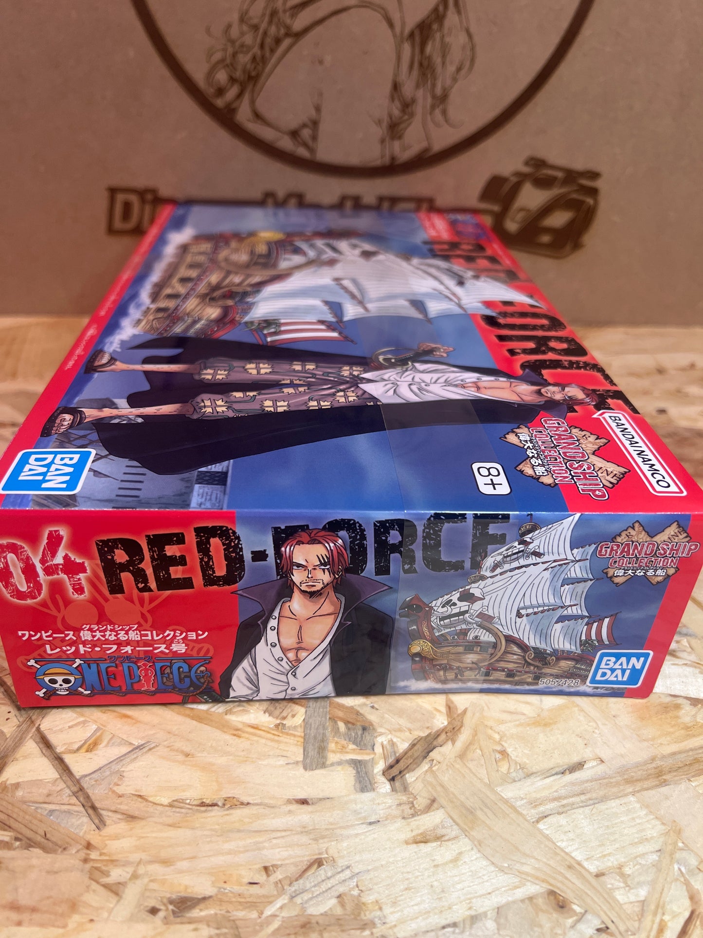 One Piece Red Force Ship Model Kit Bandai Shanks