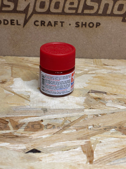 Vernice acrilica Tamiya X-7 Red (lucida) formato 10 ml. Ideale per modellismo statico, Gunpla, auto e Mini 4WD. X 7