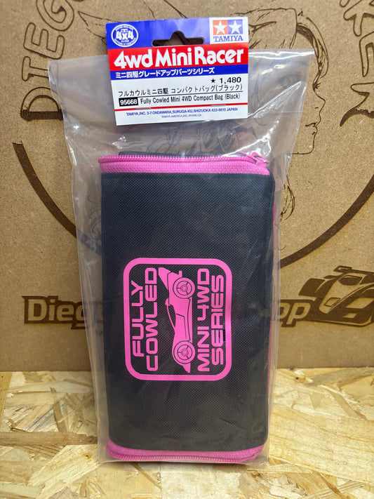 Tamiya Fully Cowled Mini 4WD Compact Bag (Black) – Cod. 95668 - immagine prodotto
