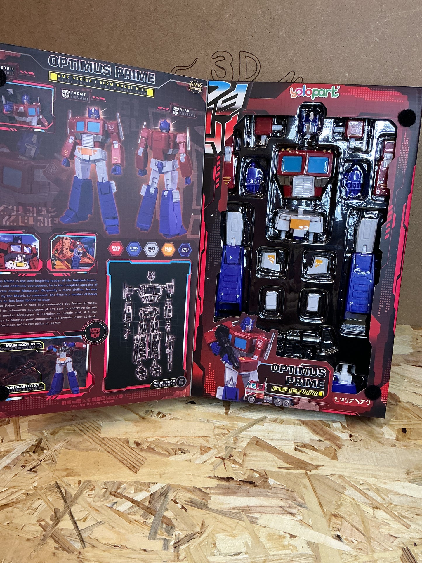 Transformers Optimus Prime All Spark Model Kit – Action Figure Autobot