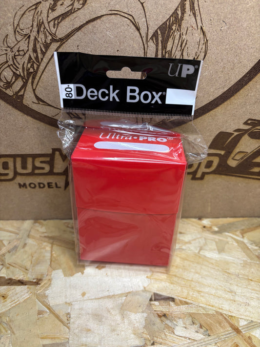 Deck Box rosso per Carte TCG – Porta Mazzo Rigido