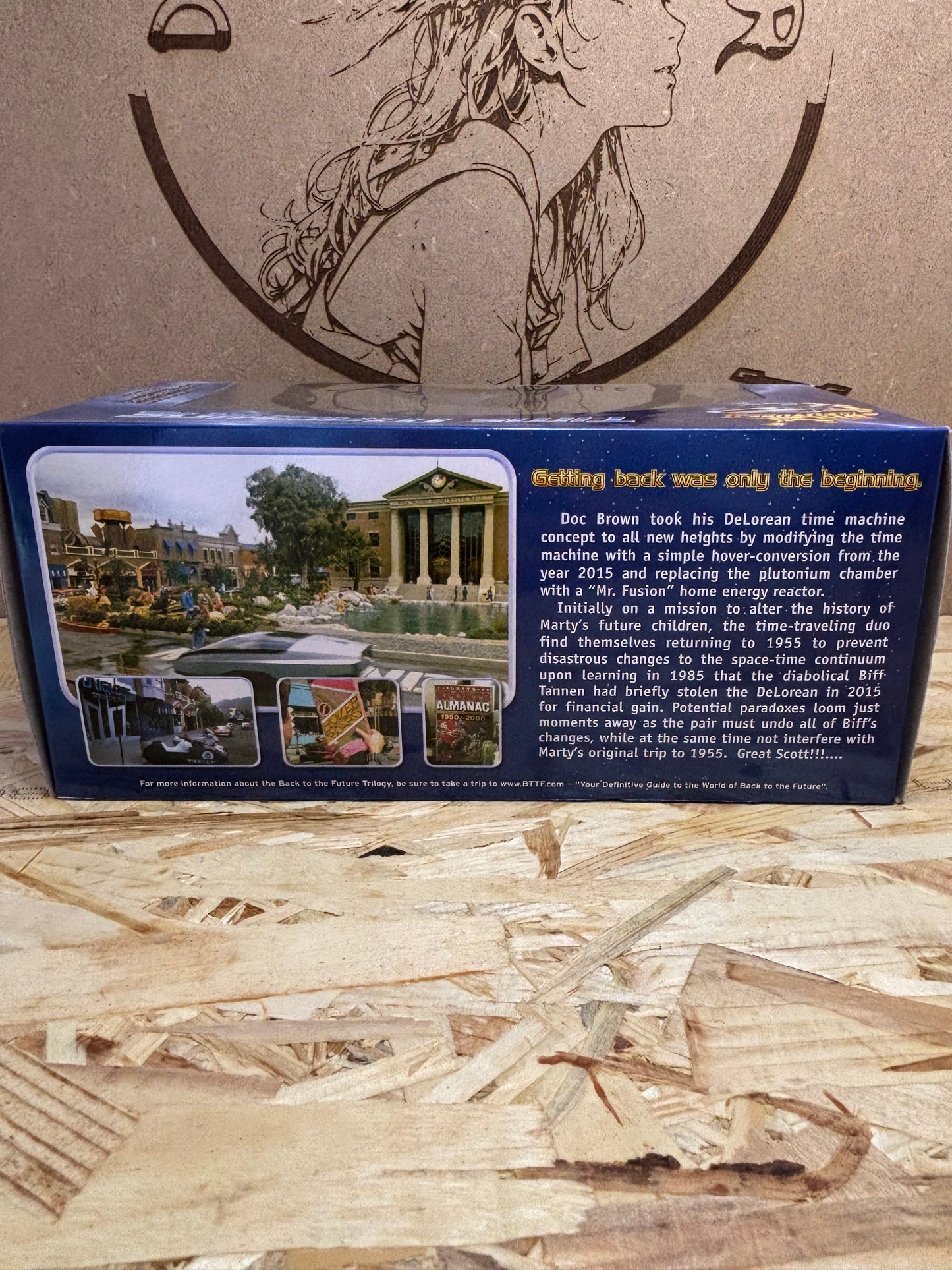 DeLorean Time Machine – Back to the Future – Die-cast 1:24 W22441