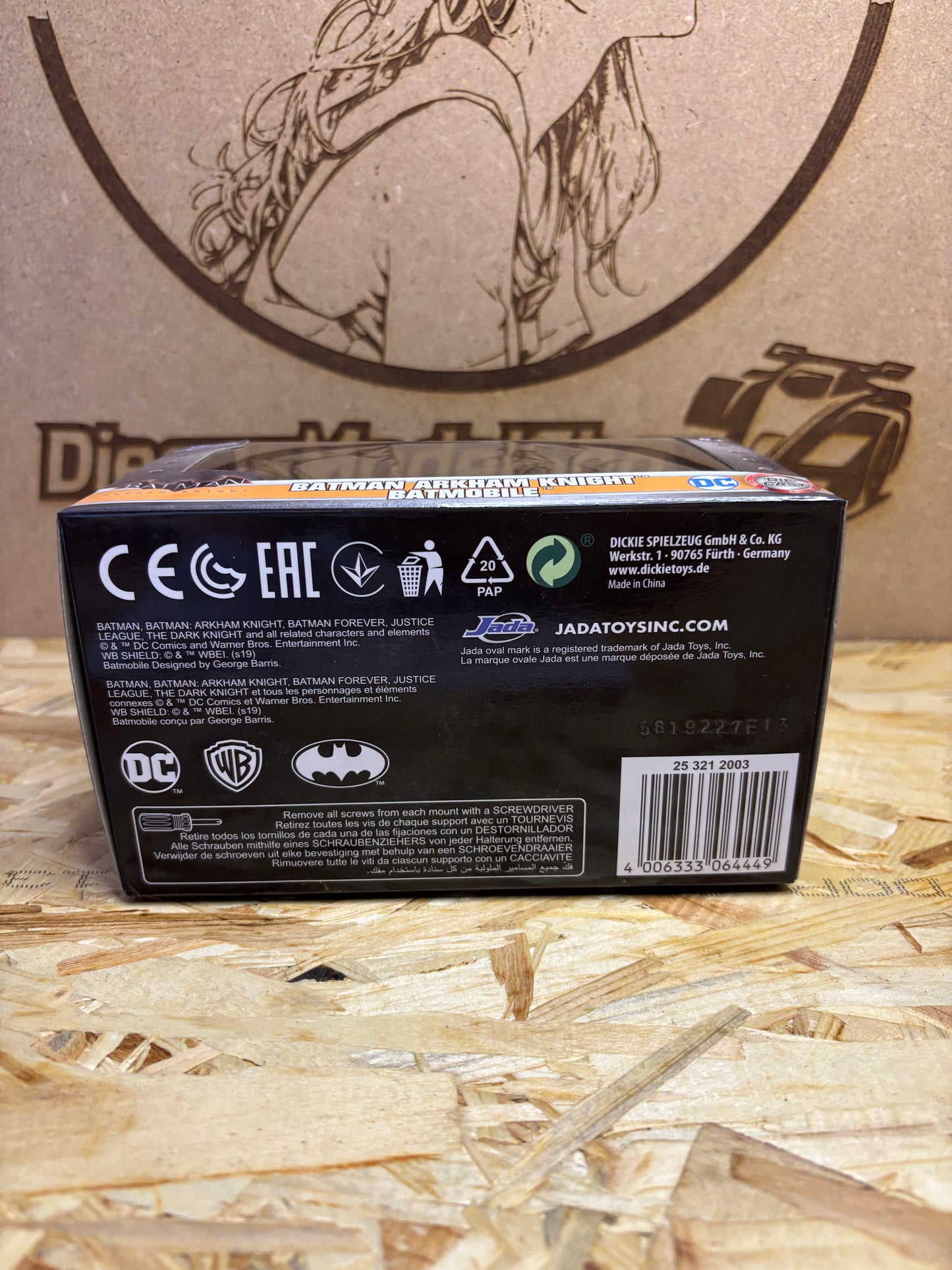 Batmobile – Batman Arkham Knight – Die-cast –