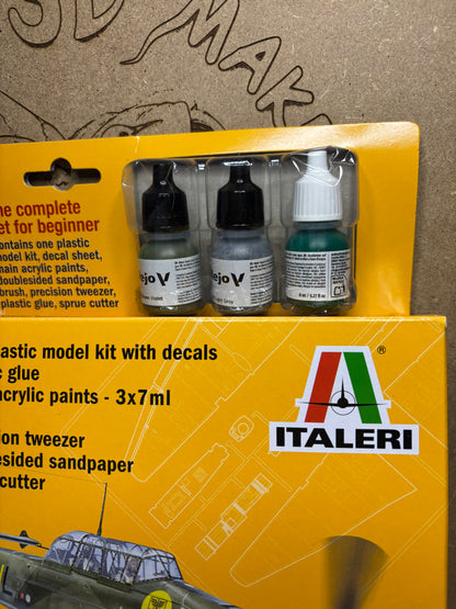 Italeri Complete Set for Modeling – Ju 87 B Stuka – Scala 1:72 72010