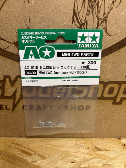 Tamiya AO-1015 Mini 4WD Dadi Autobloccanti 2mm – Cod. 94690
