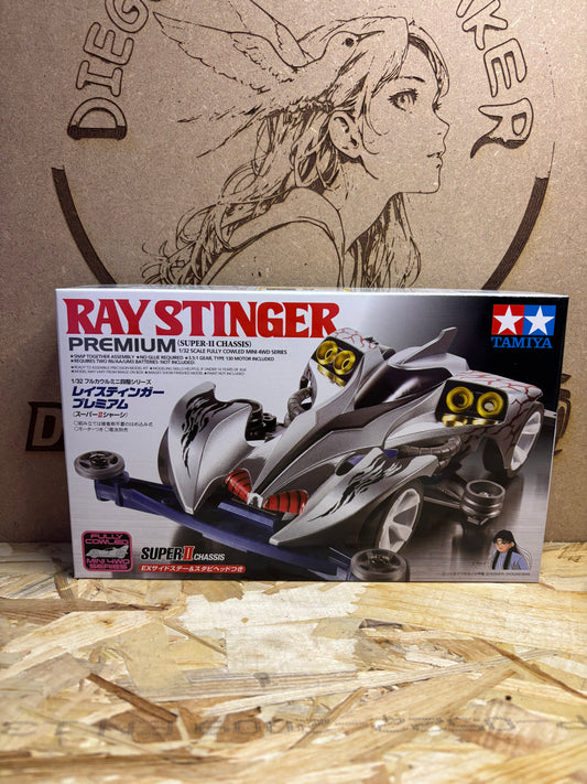 Tamiya Mini 4WD Ray Stinger Premium Super II Chassis cod. 19438