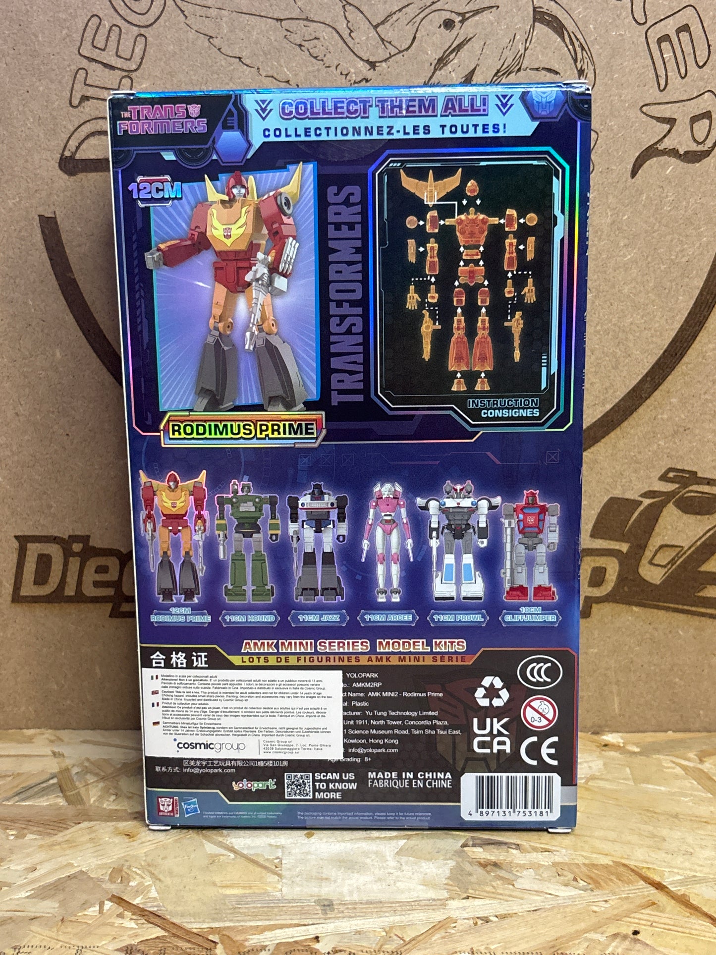Yolopark Transformers AMK Mini Series Rodimus Prime – Cod. Rodimus prime