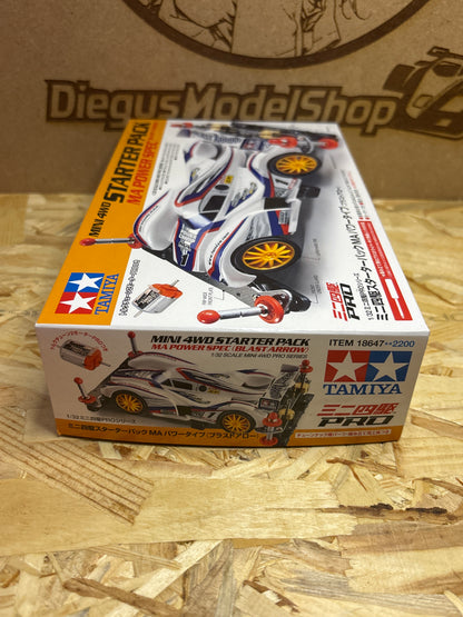 Tamiya Mini 4WD Starter Pack MA Power Spec (Blast Arrow) – Cod. 18647