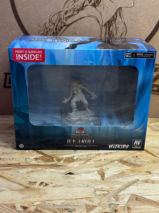 D&D Nolzur’s Marvelous Miniatures Ice Troll Paint Kit – WizKids Vallejo cod.904664