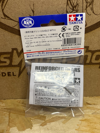 Tamiya Reinforced Gears con Easy Locking Gear Cover – Cod. 15438