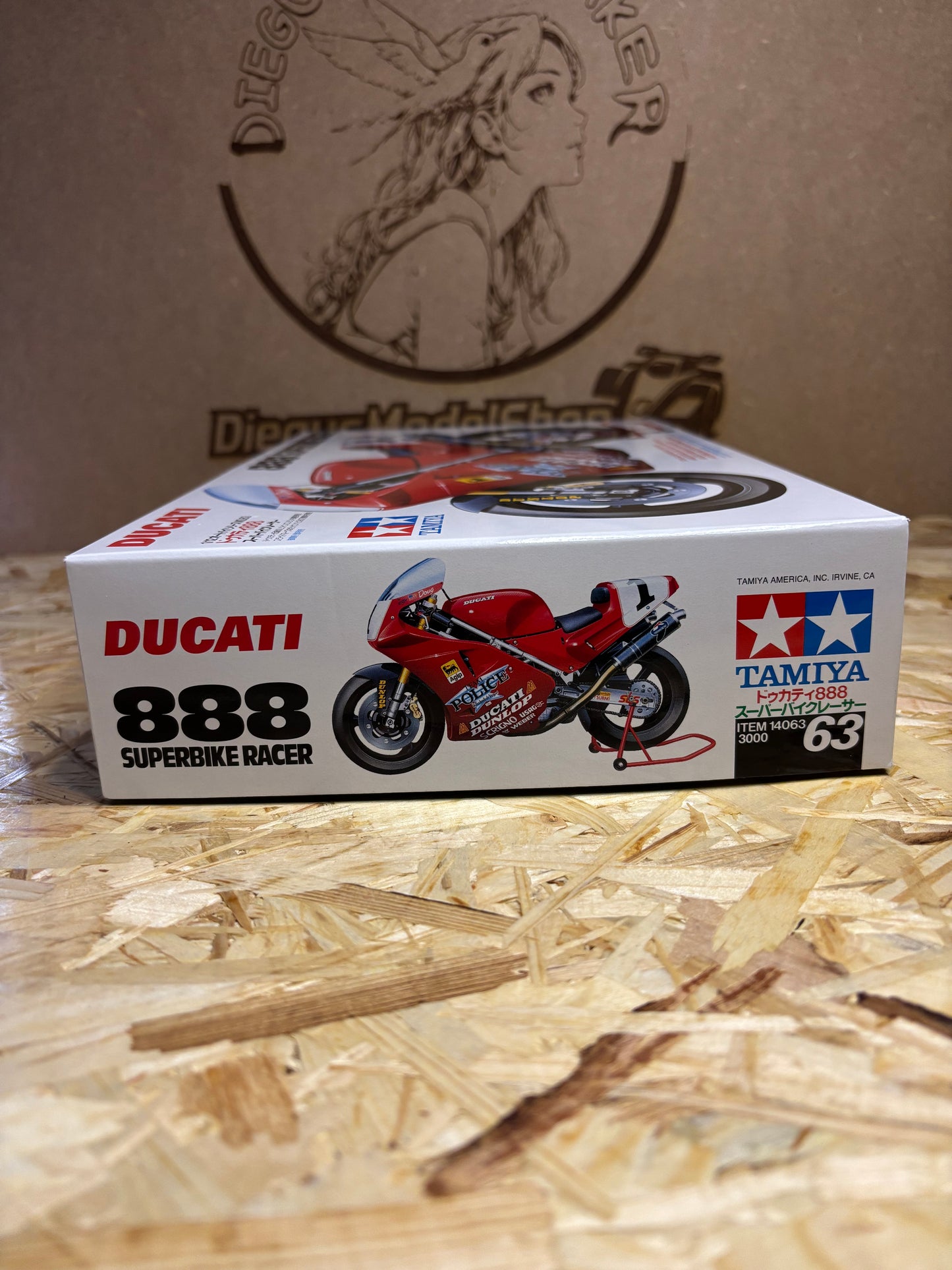 Tamiya Ducati 888 Superbike Racer – Kit Modellismo Moto TA 14063