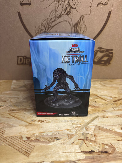 WizKids D&D Nolzur's Marvelous Miniatures Ice Troll Paint Kit – Cod. 4664