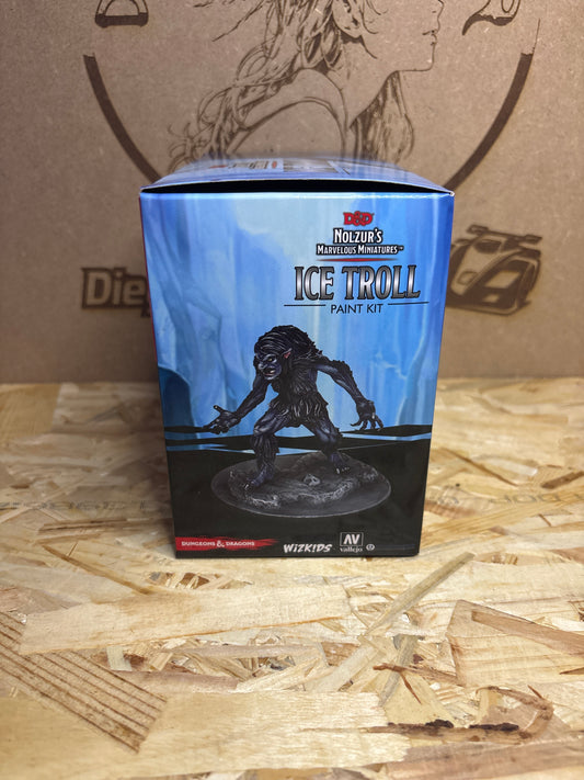 WizKids D&D Nolzur's Marvelous Miniatures Ice Troll Paint Kit – Cod. 4664