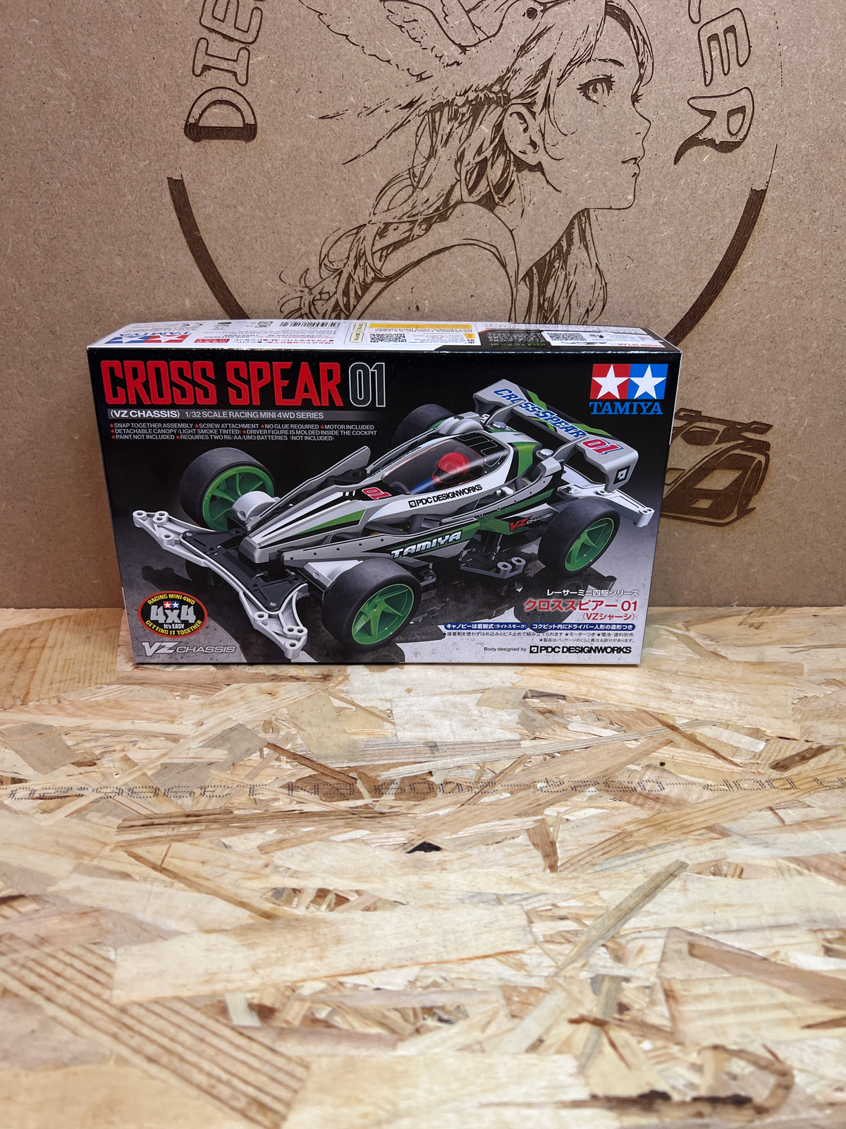 Tamiya 18103 – Cross Spear 01 (VZ) – Mini 4WD