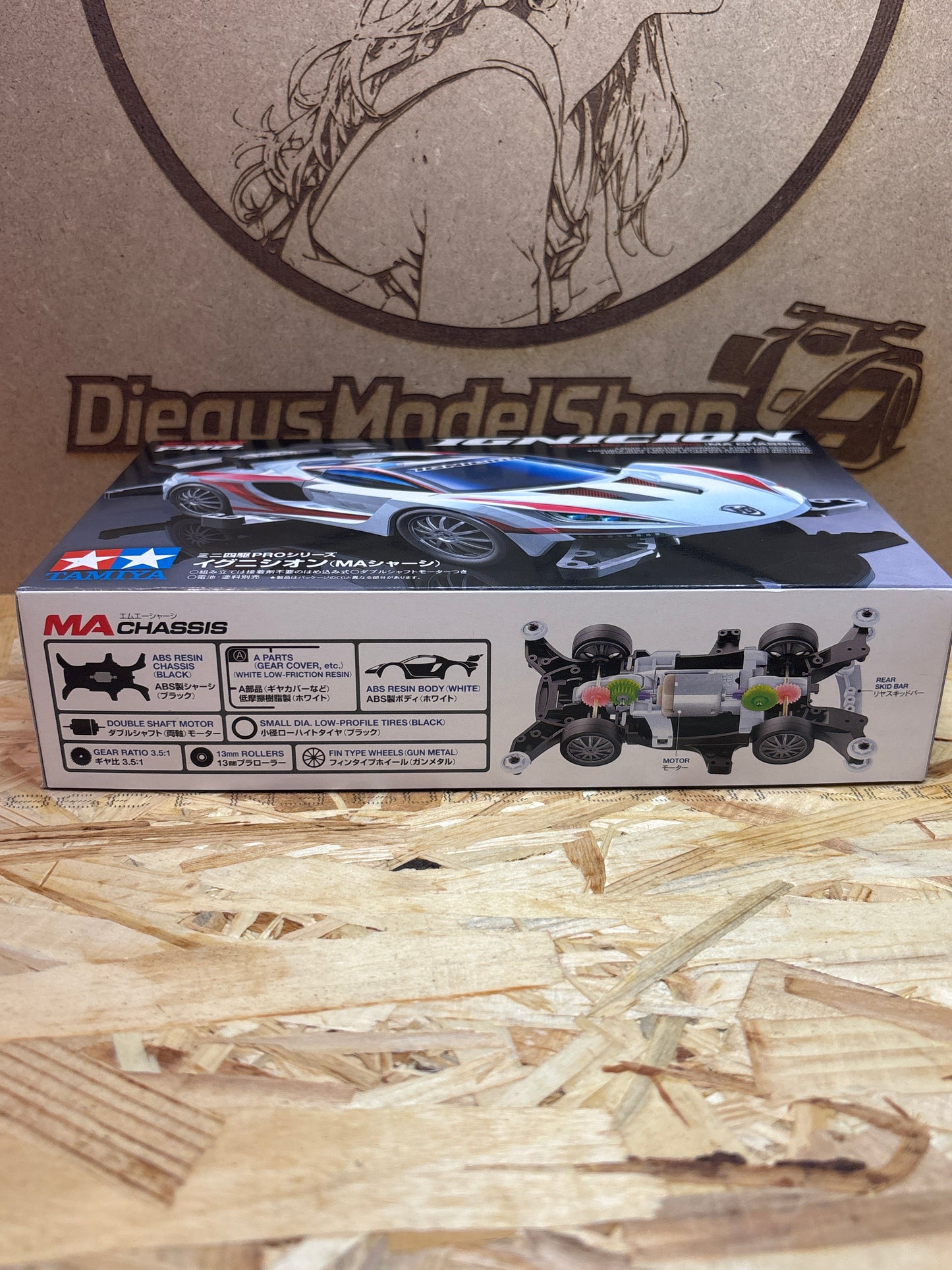 Tamiya Ignicion MA Chassis Mini 4WD PRO 
 18657