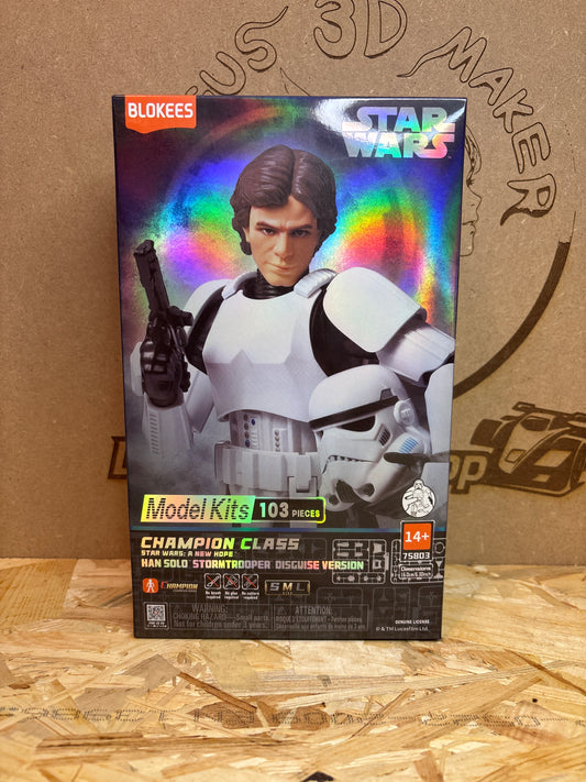 Blokees Star Wars Han Solo Stormtrooper Disguise Version Champion Class – Cod. 75803 - immagine prodotto