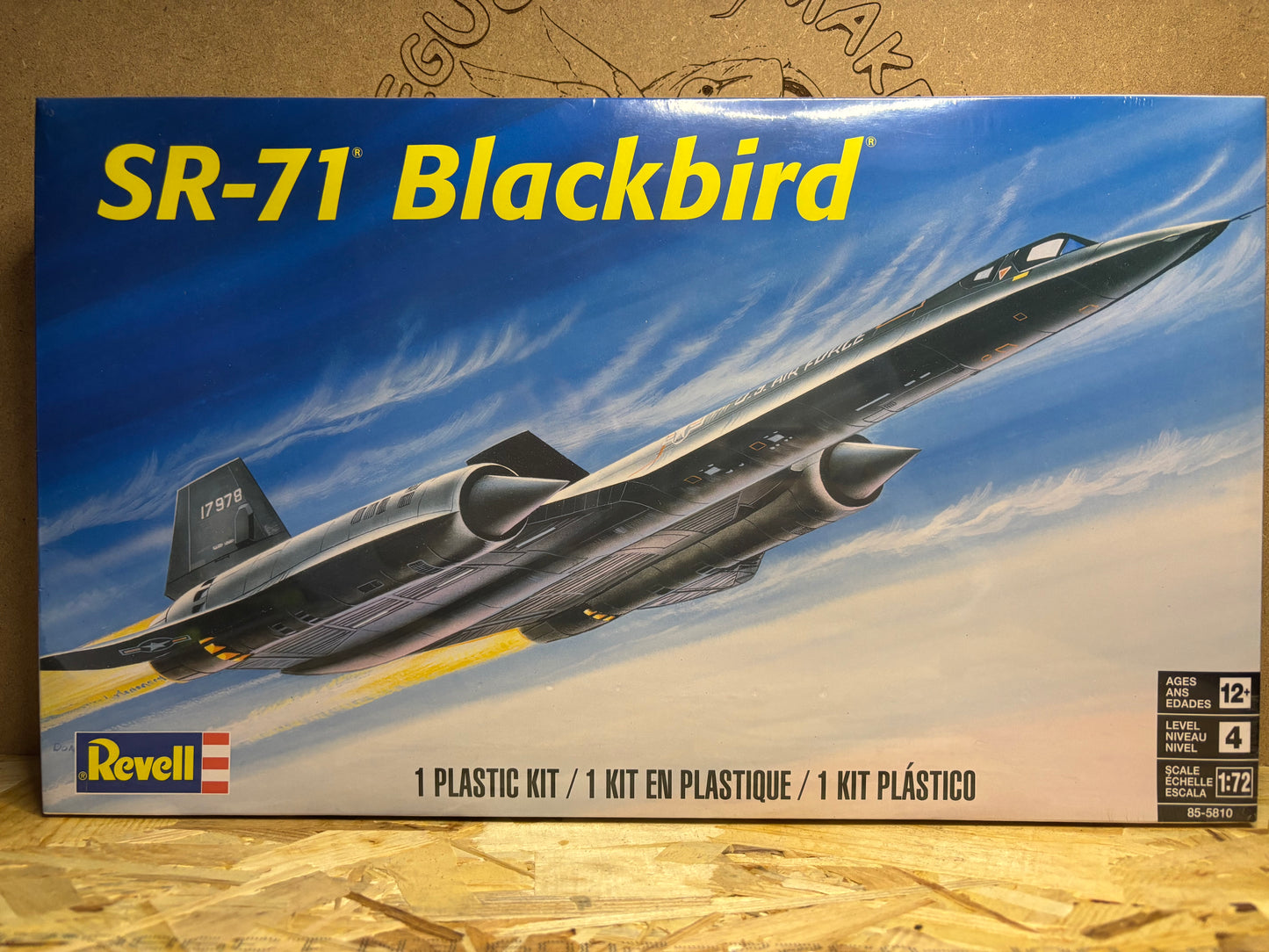 SR-71 Blackbird – Kit Modellismo Aereo 1:72 – Revell 5810