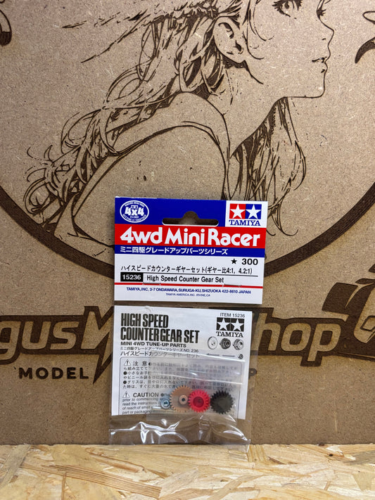 Tamiya 15236 High Speed Counter Gear Set 4.2:1 – Mini 4WD