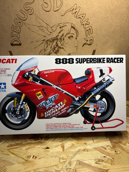 Tamiya Ducati 888 Superbike Racer – Kit Modellismo Moto TA 14063