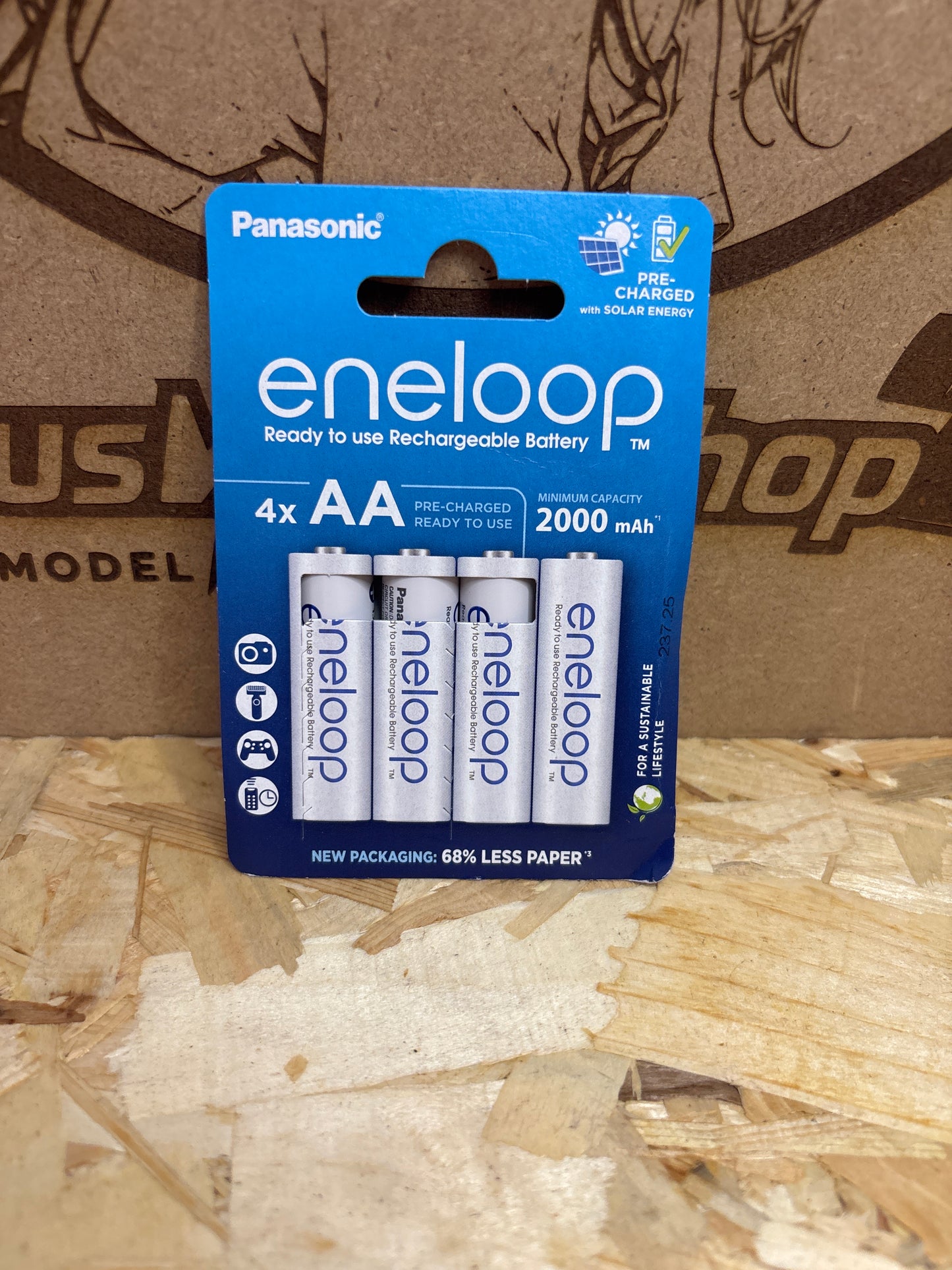 Panasonic Eneloop Batterie Ricaricabili AA 2000mAh 4pz – Cod. Stilo AA 2000