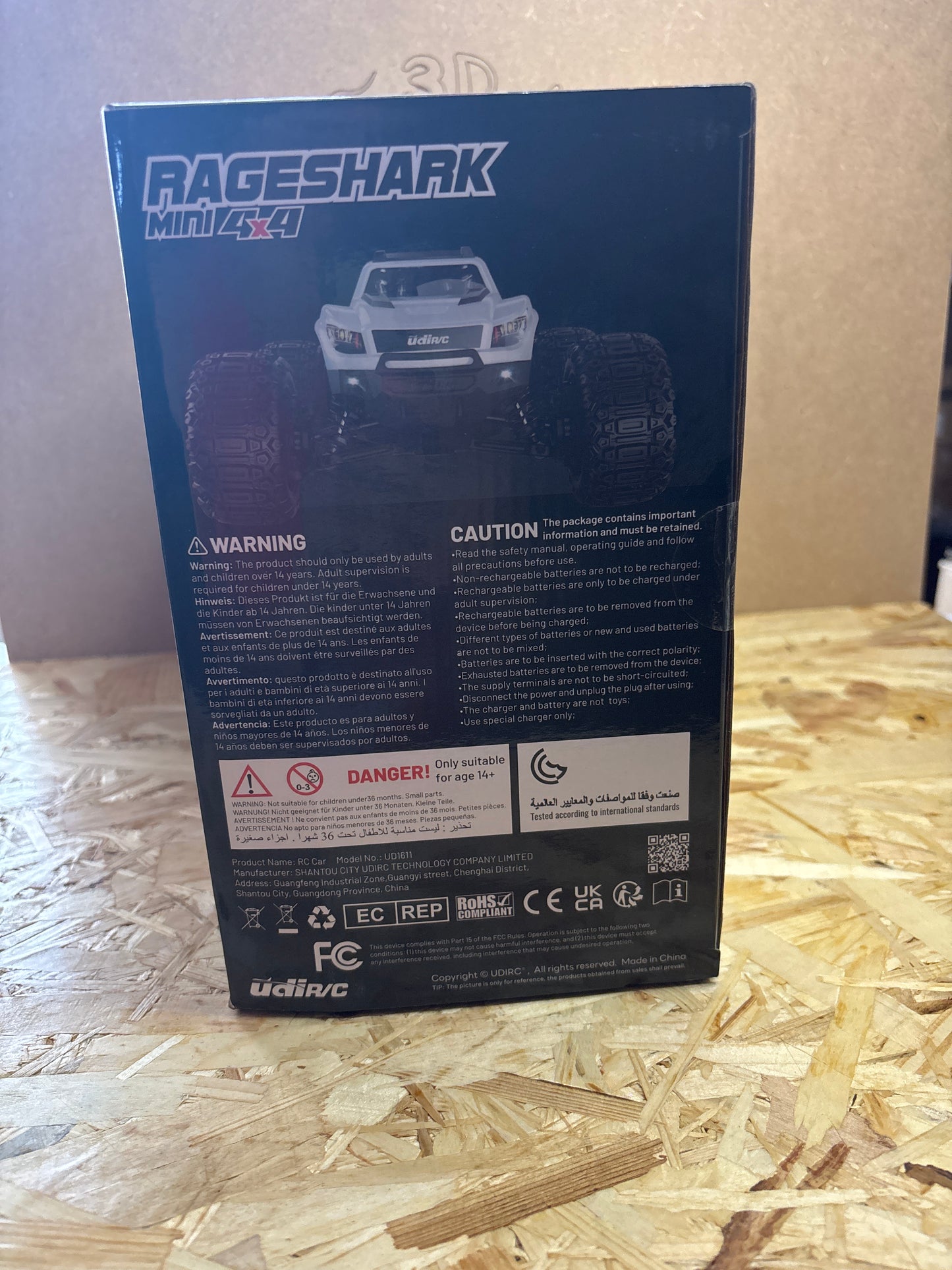 UDIRC Rage Shark Mini X1 1:16 4WD RC – Cod. UD1611A viola