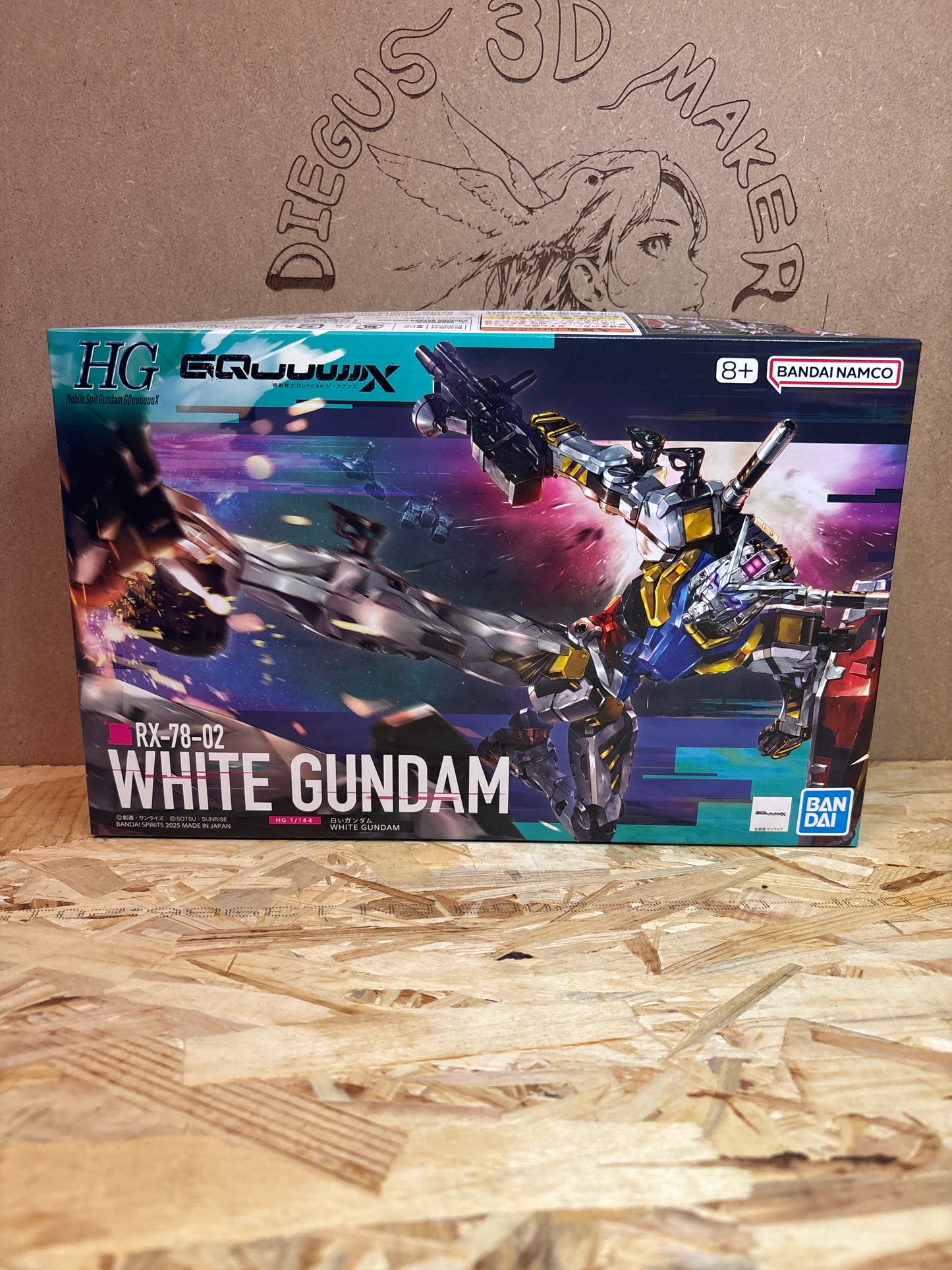 Bandai HG RX-78-02 White Gundam GQuuuuuuX – Cod. 5069189