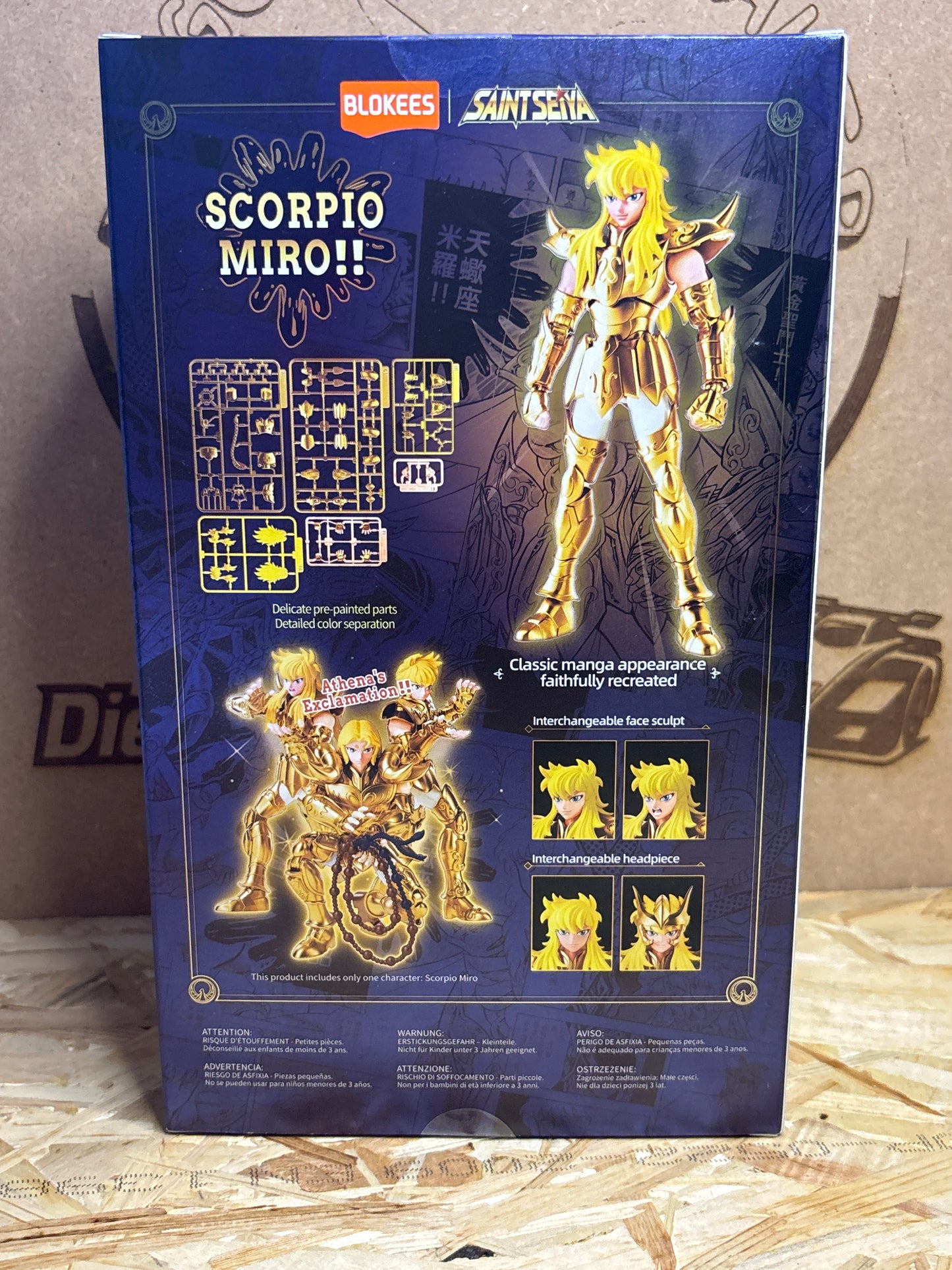 Blokees Saint Seiya Scorpio Milo Champion Class – Cod. 75004