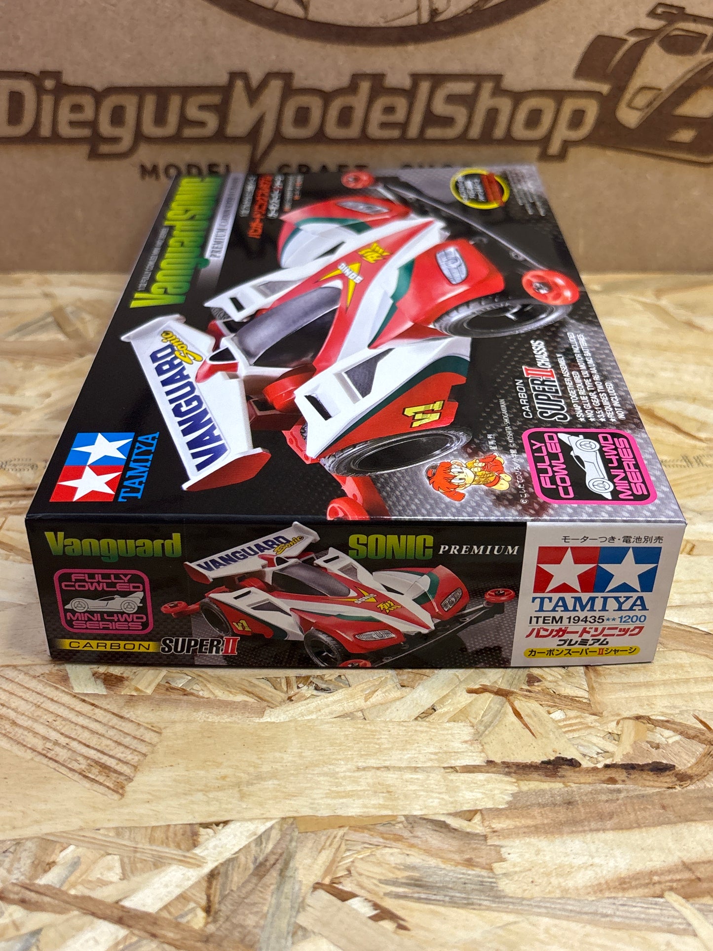 Tamiya Vanguard Sonic Premium Carbon Super-II Chassis – Cod. 19435