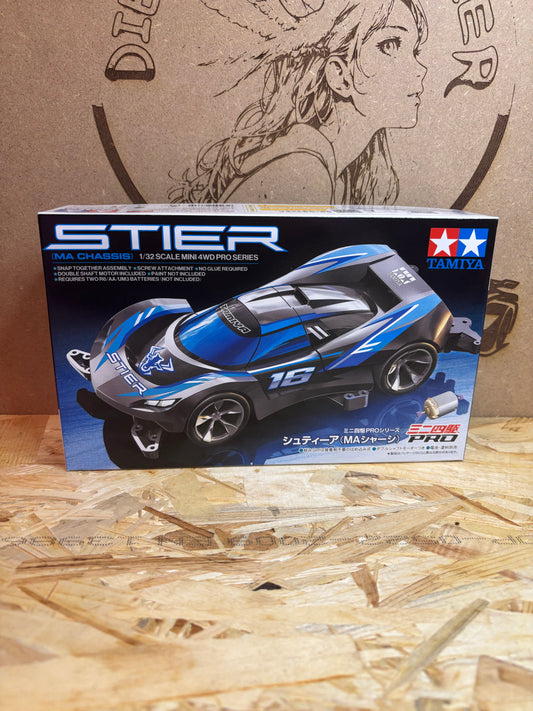 Slyther Mini 4WD PRO MA Chassis TA18660 più motore japancup2025