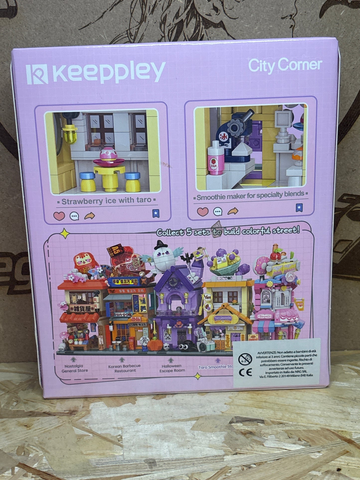 Keeppley City Corner Taro Smoothie Store – Cod. K28026