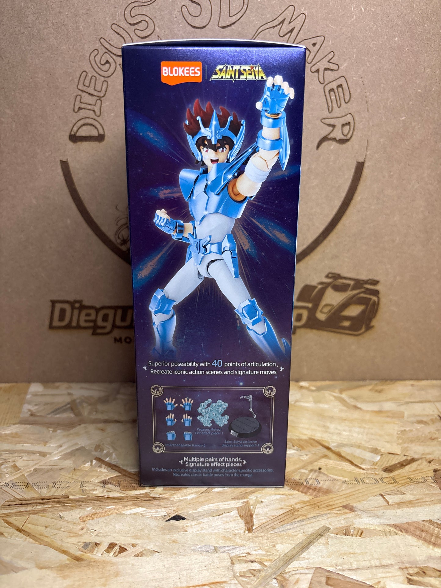 Blokees Saint Seiya Pegasus Seiya Champion Class – Cod. 75005