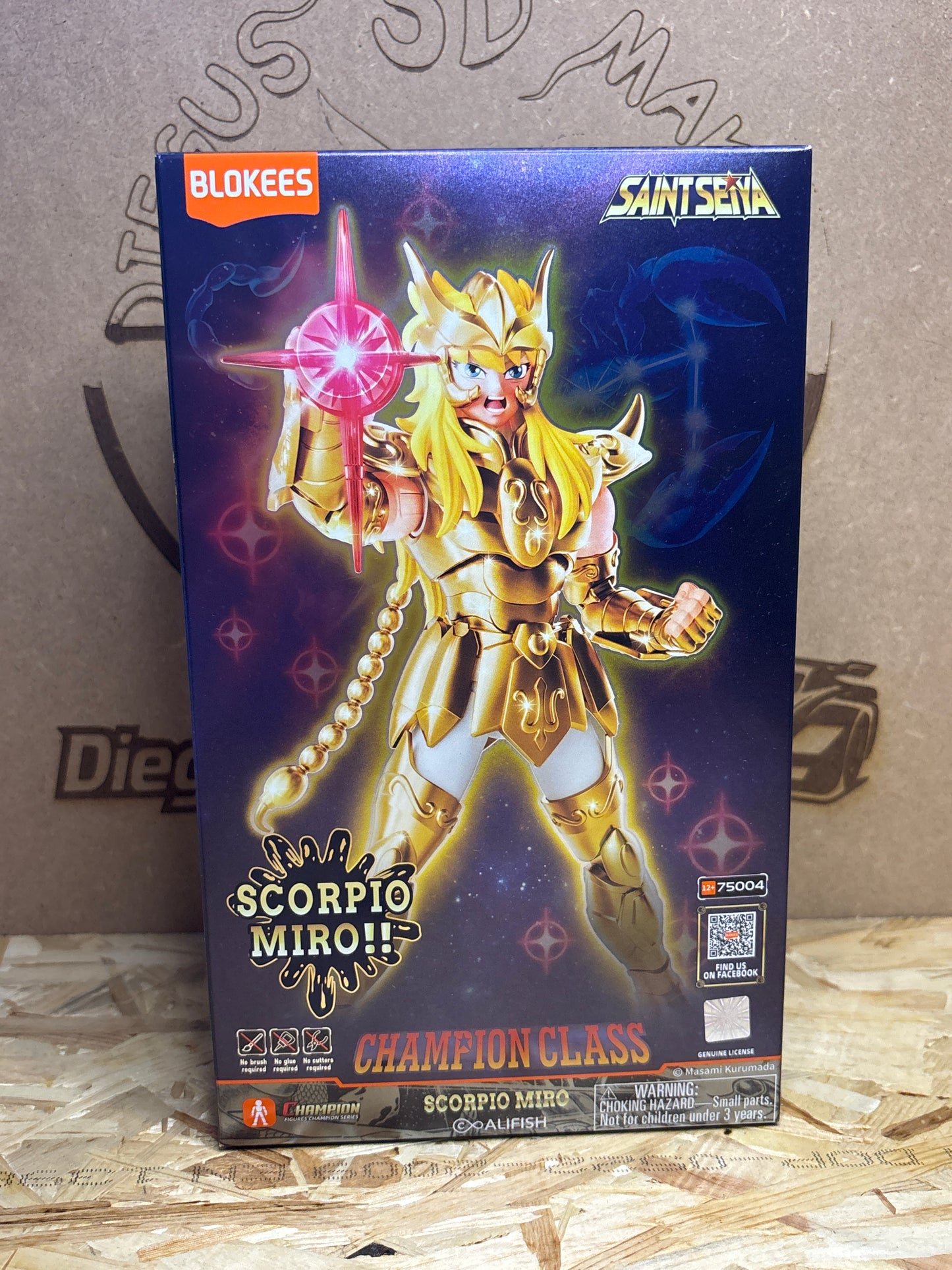 Blokees Saint Seiya Scorpio Milo Champion Class – Cod. 75004
